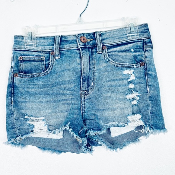 American Eagle Outfitters Pants - American eagle size 2 distressed cut off jean shorts
